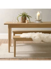 Cotswold Company Natural Berkeley Dining Bench - Image 5 of 5