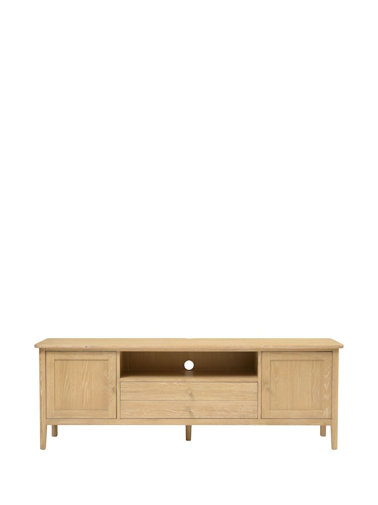 Cotswold Company Natural Extra Large Berkeley TV Unit 75 - Image 2 of 6