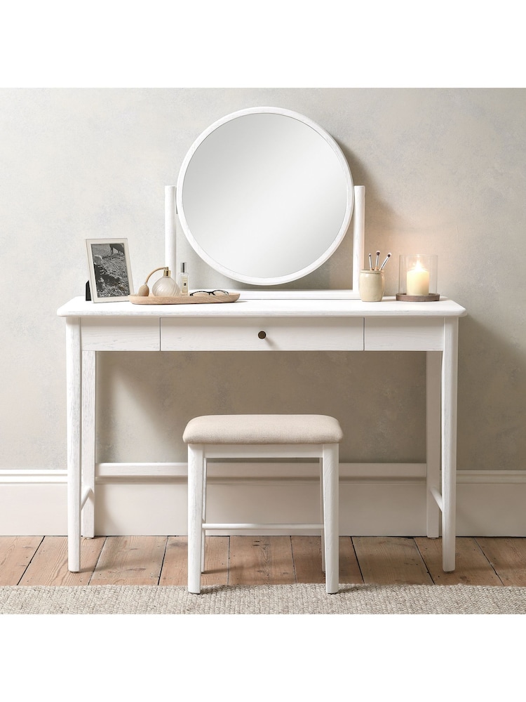 Cotswold Company White Berkeley Oak Dressing Table - Image 2 of 6