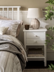 Cotswold Company Berkeley Oak Bedside Table - Image 1 of 6