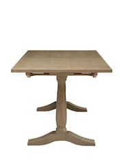 Cotswold Company Smoked Elkstone 6-8 Seater Extending Dining Table - Image 3 of 5