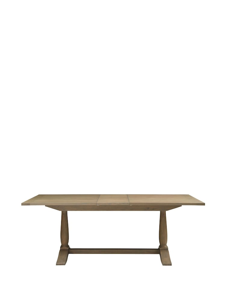 Cotswold Company Smoked Elkstone 6-8 Seater Extending Dining Table - Image 5 of 5
