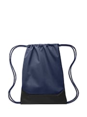 Nike Blue Brasilia Training Drawstring Bag 18L - Image 2 of 6