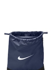 Nike Blue Brasilia Training Drawstring Bag 18L - Image 3 of 6