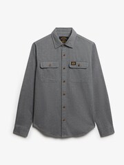 Superdry Grey Trailsman Relaxed Fit Overshirt - Image 2 of 3