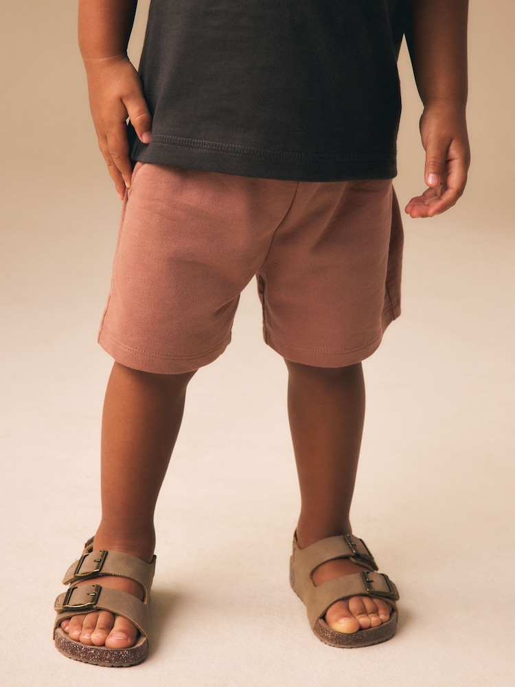 Rust Brown Jersey Shorts (3mths-7yrs) - Image 1 of 7