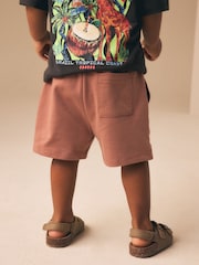 Rust Brown Jersey Shorts (3mths-7yrs) - Image 2 of 7