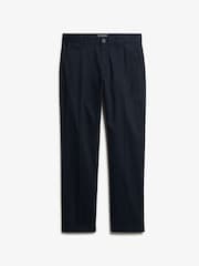 Superdry Blue Premium Regular Chinos Trousers - Image 4 of 4