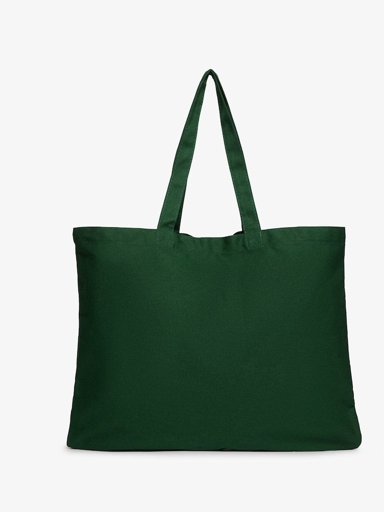 Superdry Green Tote - Image 2 of 3 Superdry Green Tote - Image 2 of 3