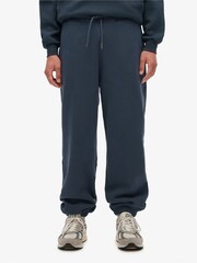 Superdry Blue Blank Oversized Joggers - Image 4 of 8