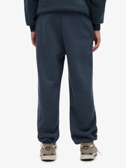 Superdry Blue Blank Oversized Joggers - Image 5 of 8