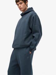 Superdry Blue Blank Oversized Joggers - Image 6 of 8