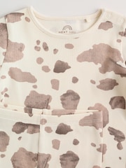 Коричнева корова - Комплект для малюка: топ і легінси (2 предмети) (0 міс – 2 роки) - Image 8 of 14