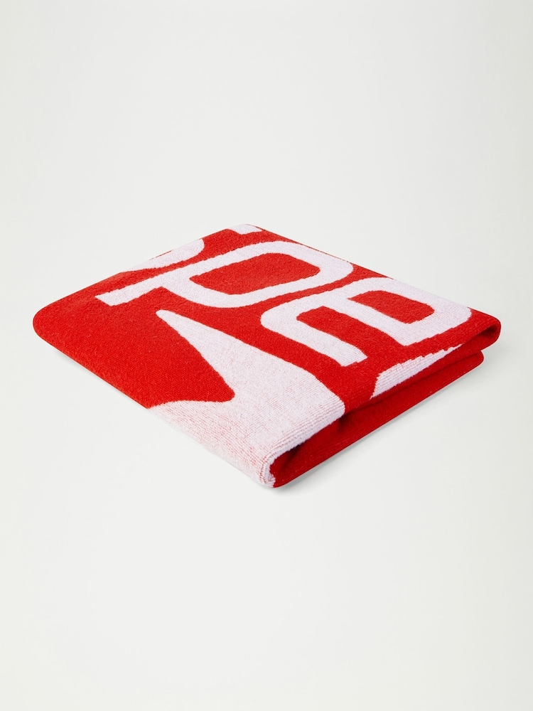 Speedo Red Logo Towel - Image 1 of 3