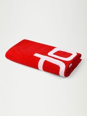 Speedo Red Logo Towel - Image 2 of 3