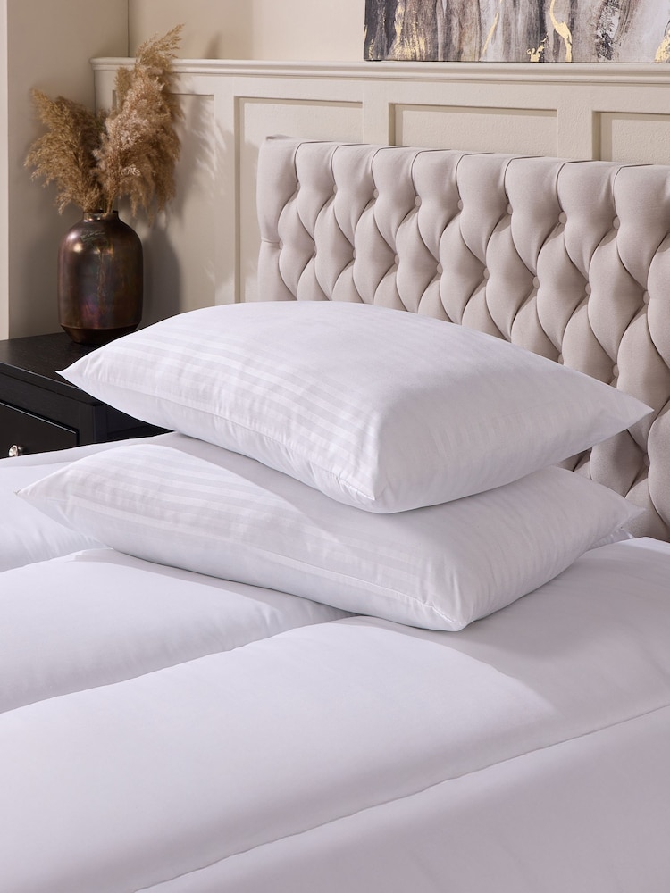 Slumberdown 2 Comfy Home Medium Pillows - Image 1 of 10 Slumberdown 2 Comfy Home Medium Pillows - Image 1 of 10