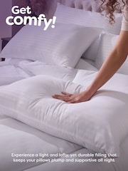 Slumberdown 2 Comfy Home Medium Pillows - Image 3 of 10