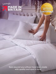 Slumberdown 2 Comfy Home Medium Pillows - Image 8 of 10