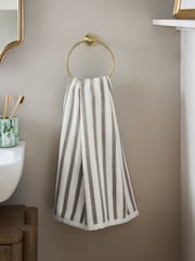 Natural Stripe Towel - Image 2 of 6