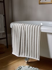 Natural Stripe Towel - Image 3 of 6