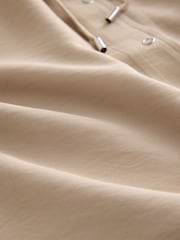 Stone Short Sleeve Utility Midi Dress - Image 6 of 6