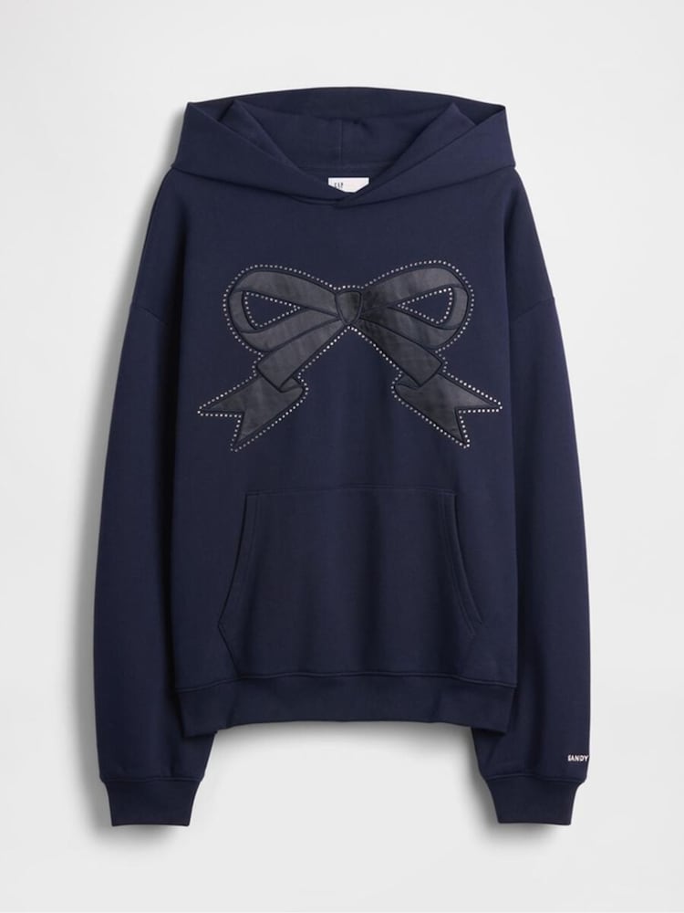 Gap Sandy Liang Heavyweight Bow Oversized Hoodie - Image 1 de 4