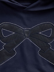 Gap Sandy Liang Heavyweight Bow Oversized Hoodie - Image 4 de 4