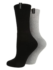 Preto - Glenmuir Walking Socks With Cushioned Soles 2 pack - Imagem 4 de 4