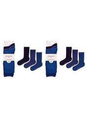 Glenmuir Plain Crew Socks Multi Pack - Imagem 5 de 7