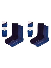 Glenmuir Plain Crew Socks Multi Pack - Imagem 6 de 7