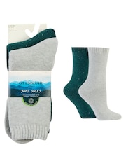 Glenmuir Green Thermal Boot Socks 2 pack - Image 4 of 7