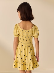 Gelbes Spot - Overall mit gezurrtem Design (3–16 Jahre) - Bild 3 von 4