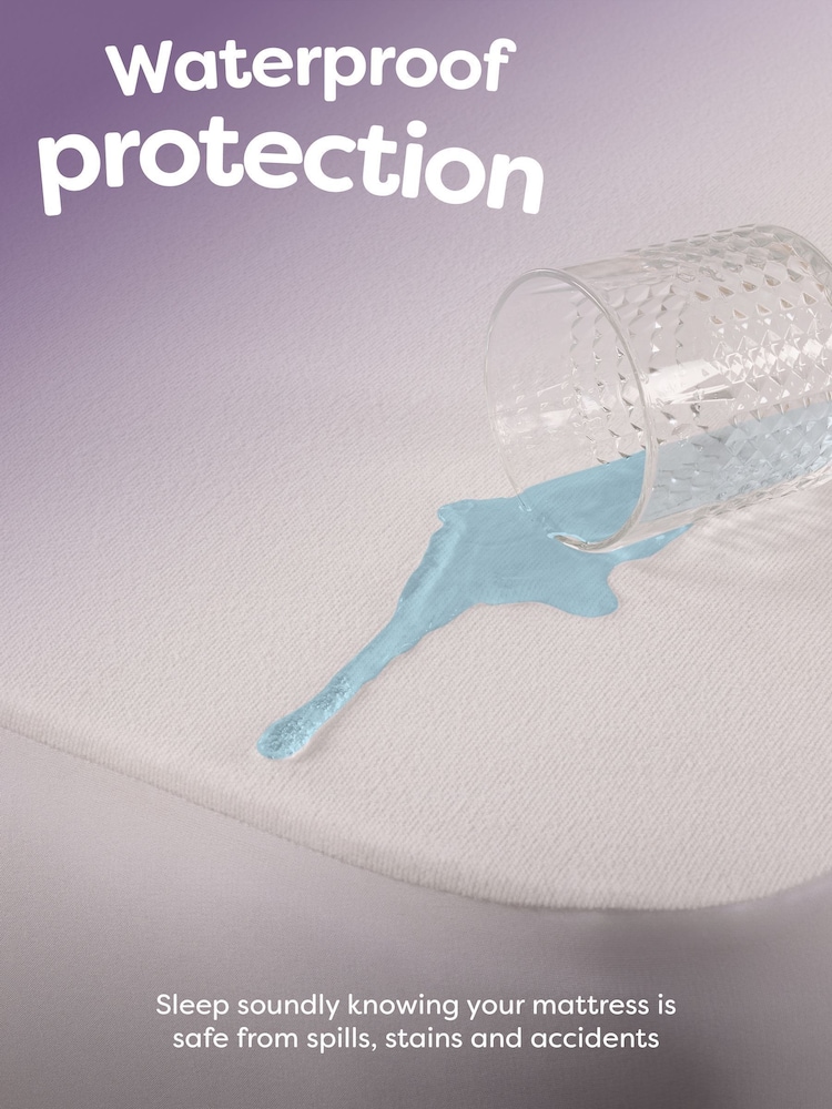 Slumberdown Waterproof Mattress Protector - Image 2 of 8 Slumberdown Waterproof Mattress Protector - Image 2 of 8