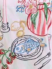 Friends Like These White Beaded Date Night Graphic T-Shirt - Image 2 of 5