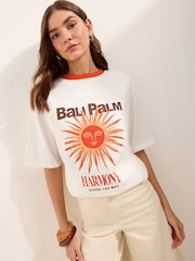 White Bali - تيشرت رسم من Friends Like These - Image 1 of 4