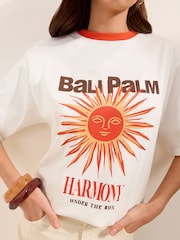 White Bali - تيشرت رسم من Friends Like These - Image 2 of 4