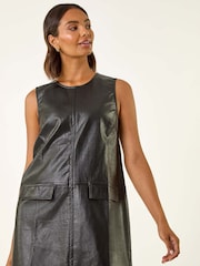 Roman Black A-Line Pocket Detail Dress - Image 2 of 5