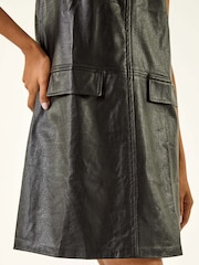 Roman Black A-Line Pocket Detail Dress - Image 5 of 5