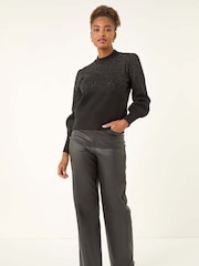 Roman Ombre Speckled Knit Jumper - Imagem 2 de 5