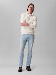 Calvin Klein Blue Slim Fit Jeans - Image 3 of 6