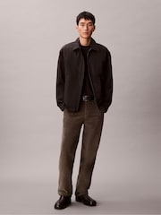 Calvin Klein Brown 90's Straight Corduroy Chino Trousers - Image 1 of 6