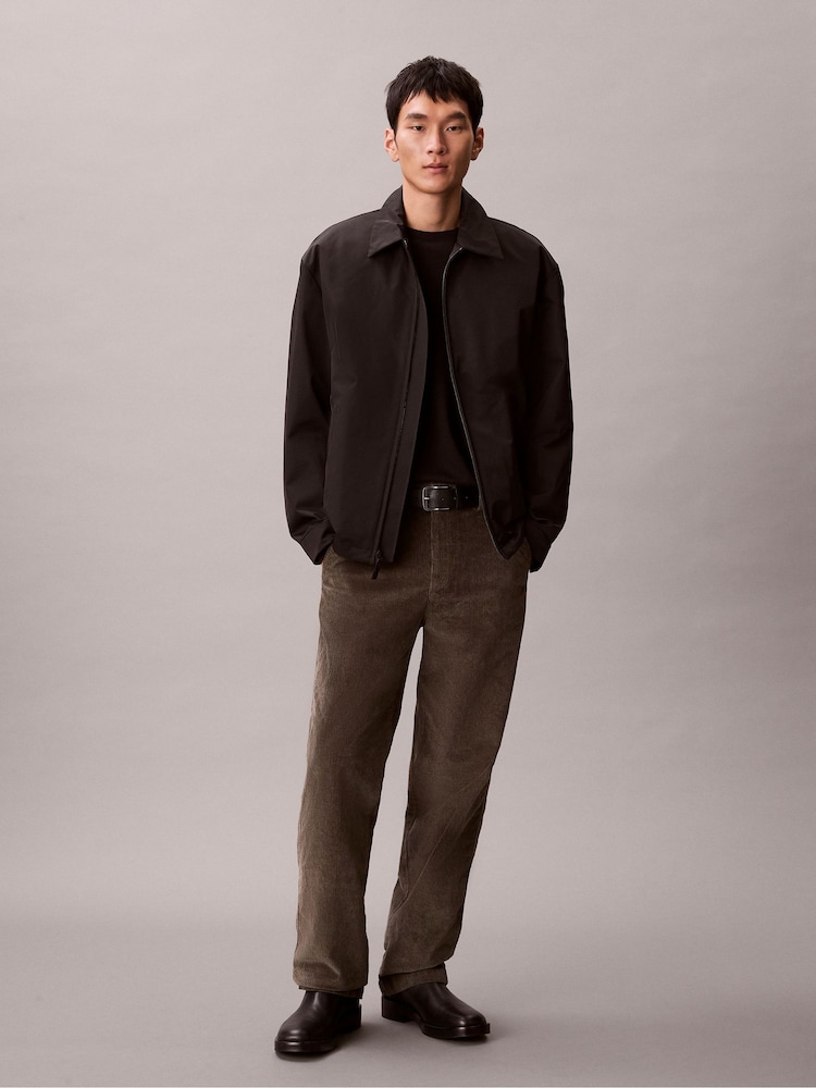 Calvin Klein Brown 90's Straight Corduroy Chino Trousers - Image 1 of 6 Calvin Klein Brown 90's Straight Corduroy Chino Trousers - Image 1 of 6