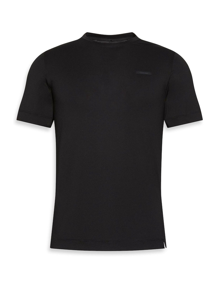 Calvin Klein Black Breathable Anti-Wrinkle Travel T-Shirt - Image 6 of 6 Calvin Klein Black Breathable Anti-Wrinkle Travel T-Shirt - Image 6 of 6