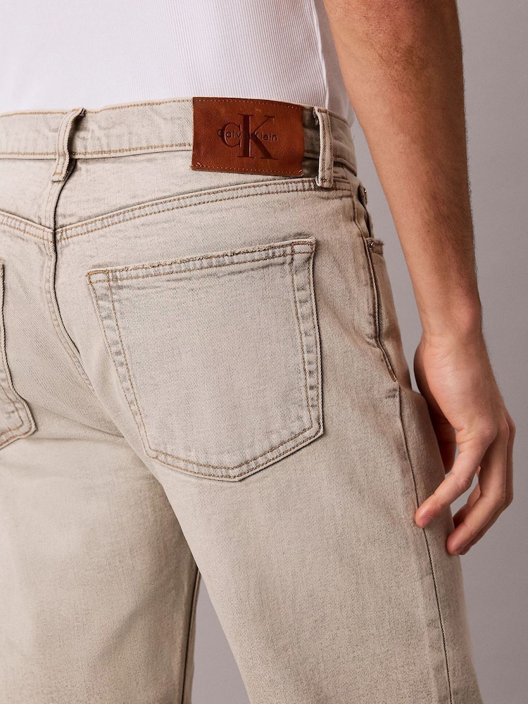 Calvin Klein Black Standard Straight Fit Jeans - Image 6 of 6