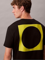 Calvin Klein Black Circle Graphic Relaxed T-Shirt - Image 5 of 6