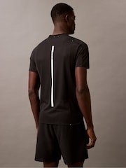Calvin Klein Black Wicking Quick-Dry Performance Gym T-Shirt - Image 2 of 6