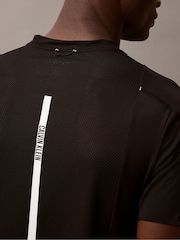 Calvin Klein Black Wicking Quick-Dry Performance Gym T-Shirt - Image 5 of 6