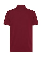 Calvin Klein Red Cotton Pique Classic Polo Shirt - Image 2 of 2