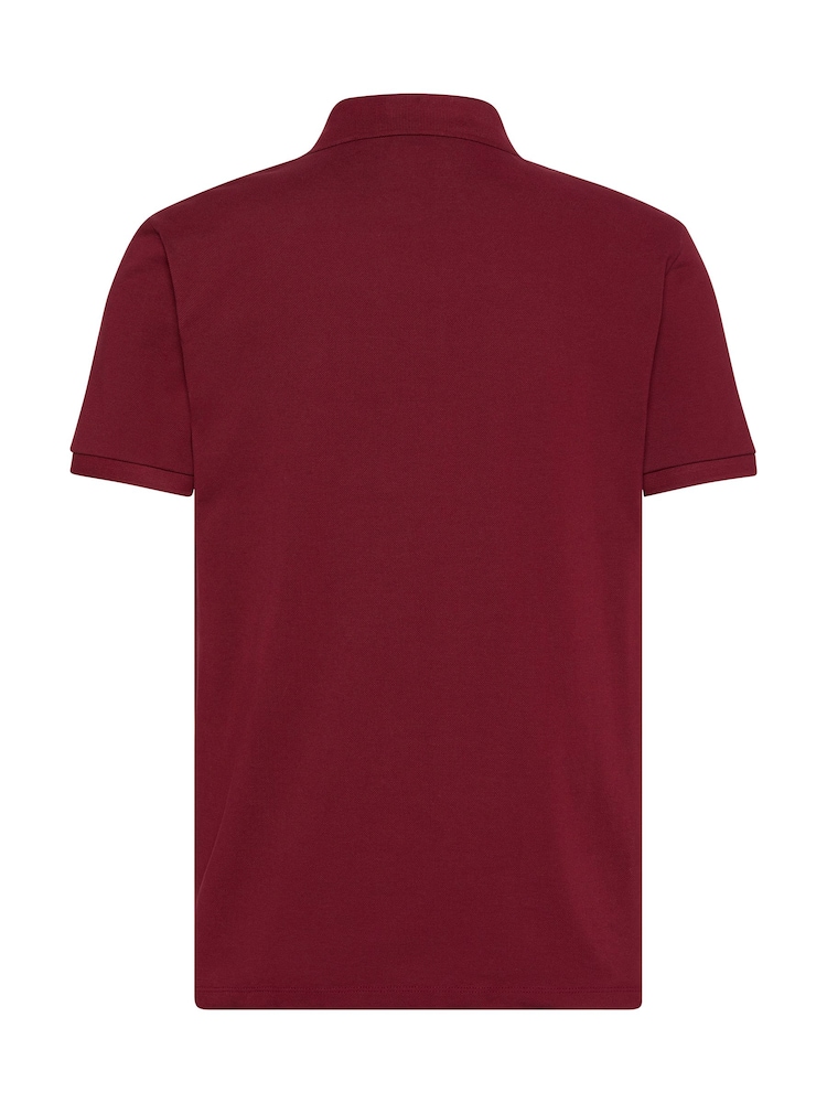 Calvin Klein Red Cotton Pique Classic Polo Shirt - Image 2 of 2