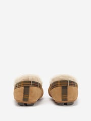 Barbour® Brown Monty Moccasin Slippers - Image 2 of 6